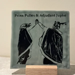 Tegel prins en adjudant carnaval