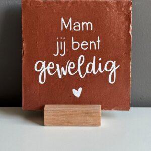 Tegeltje voor mama