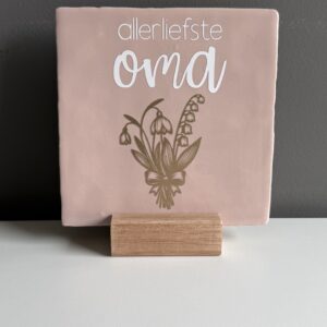Tegeltje voor oma