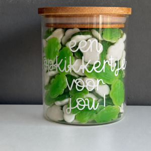 Een opkikkertje voor jou- gevulde snoeppot 800 ml