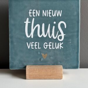 Tegel nieuw huis